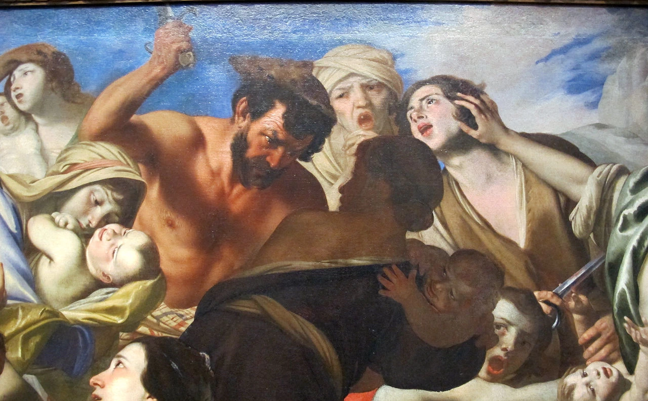 Massacro degli innocenti - Philadelphia Museum of Art, dettaglio
